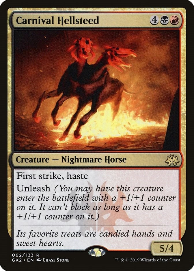 Carnival Hellsteed (62) (Ravnica Allegiance: Guild Kits)