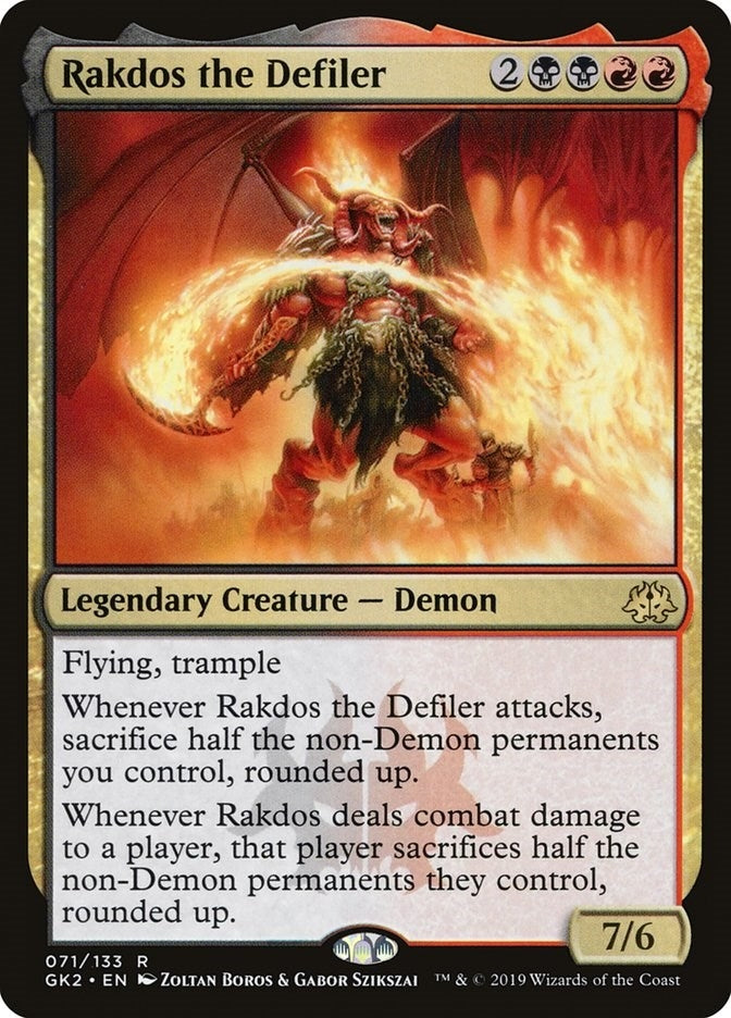 Rakdos the Defiler (71) (Ravnica Allegiance: Guild Kits)