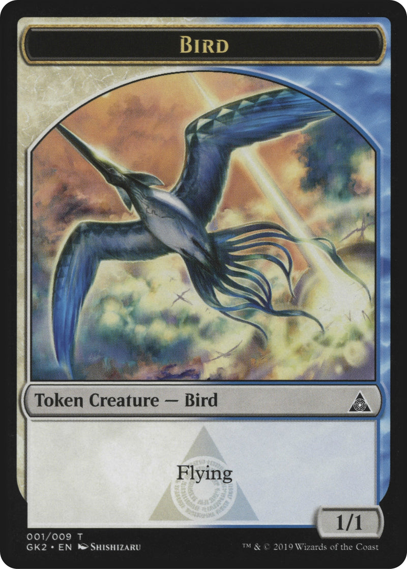 Bird // Thopter Double-Sided Token (1 // 11) (Ravnica Allegiance: Guild Kits)