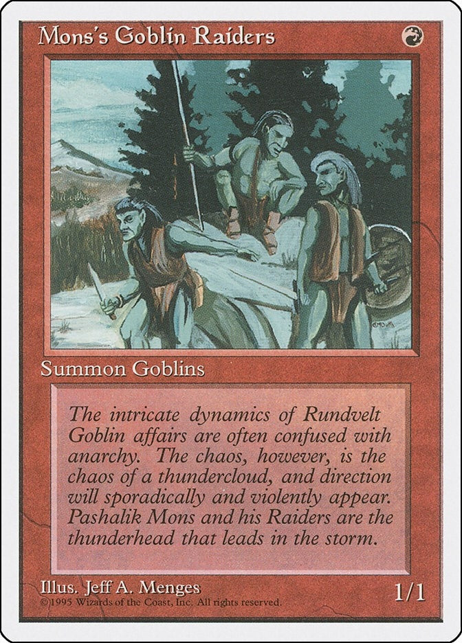 Mons's Goblin Raiders (Fourth Edition)