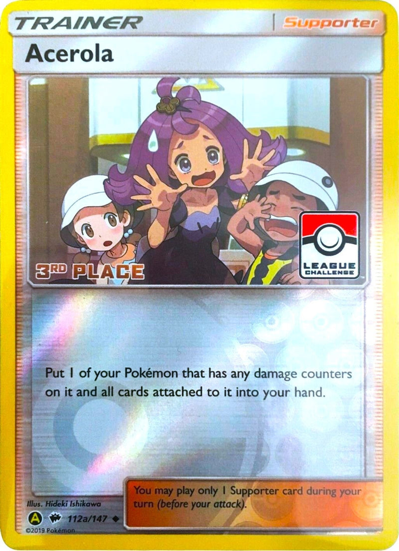 Image for Acerola - 112a/147 (League Challenge) [3rd Place] (112a/147) (League & Championship Cards) - Pokemon
