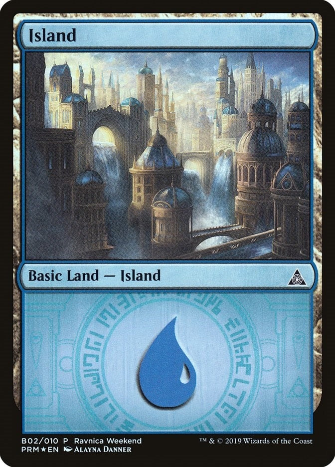 Island - Azorius (B02) (2) (Launch Party & Release Event Promos)
