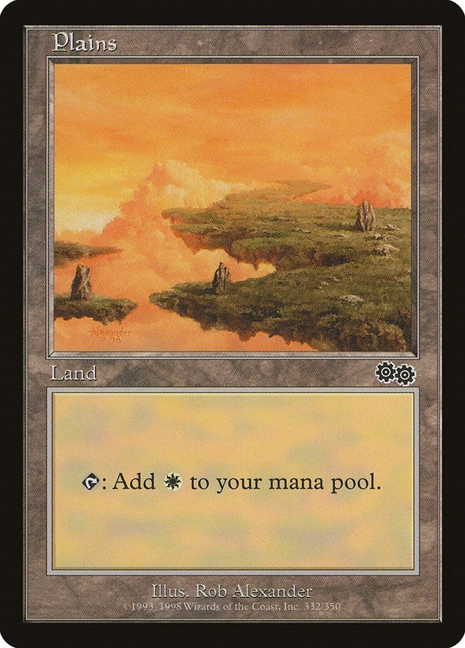 Plains (332) (332) (Urza's Saga)