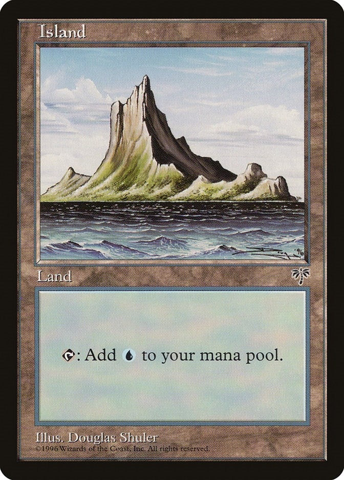 Island (Off-Center Spire) (Mirage)