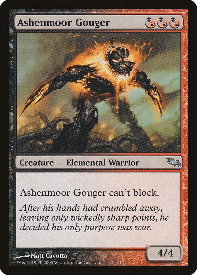 Ashenmoor Gouger (180) (Shadowmoor)