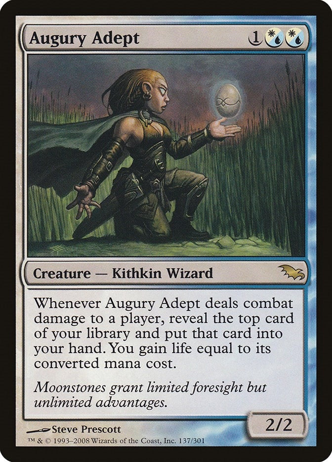 Augury Adept (137) (Shadowmoor)