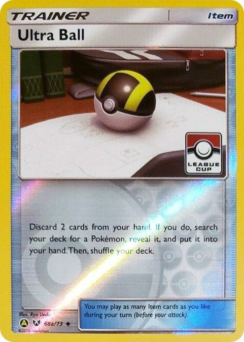 Image for Ultra Ball - 68a/73 (League Cup) (068a/073) (League & Championship Cards) - Pokemon