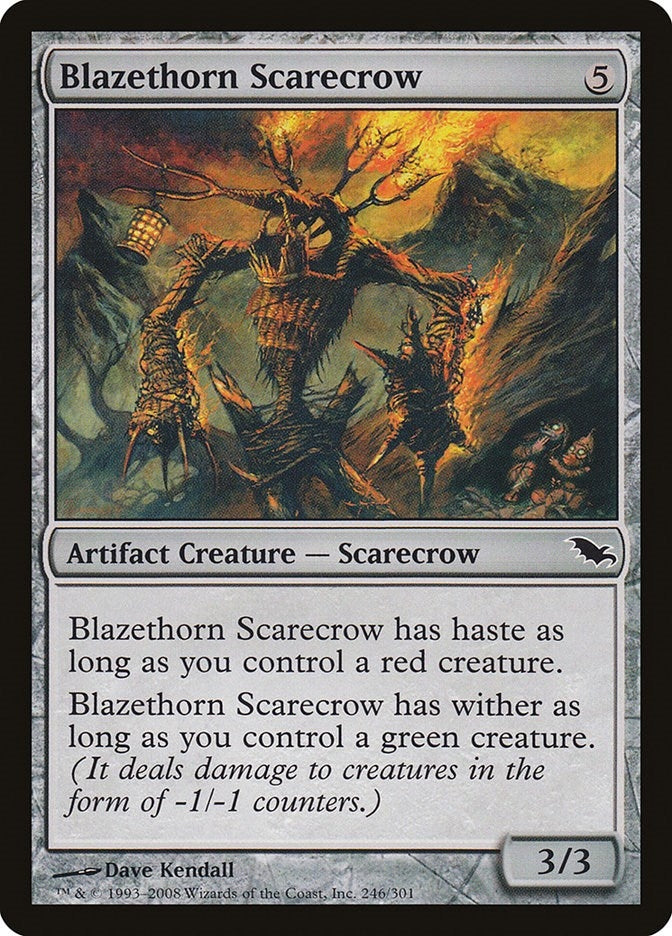 Blazethorn Scarecrow (246) (Shadowmoor)