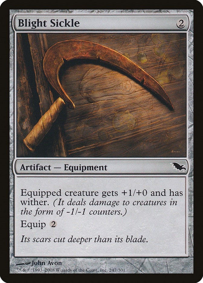 Blight Sickle (247) (Shadowmoor)