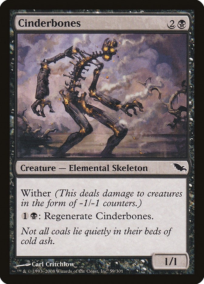 Cinderbones (59) (Shadowmoor)
