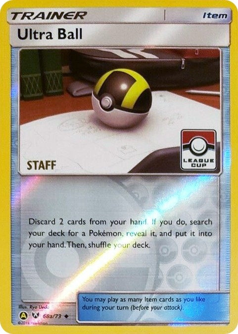 Image for Ultra Ball - 68a/73 (League Cup) [Staff] (068a/073) (League & Championship Cards) - Pokemon