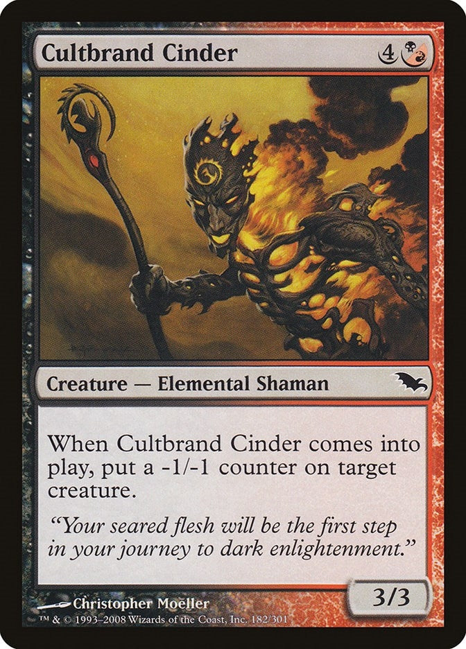 Cultbrand Cinder (182) (Shadowmoor)