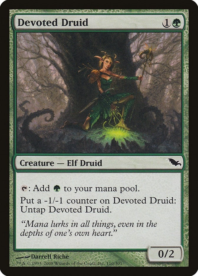 Devoted Druid (110) (Shadowmoor)