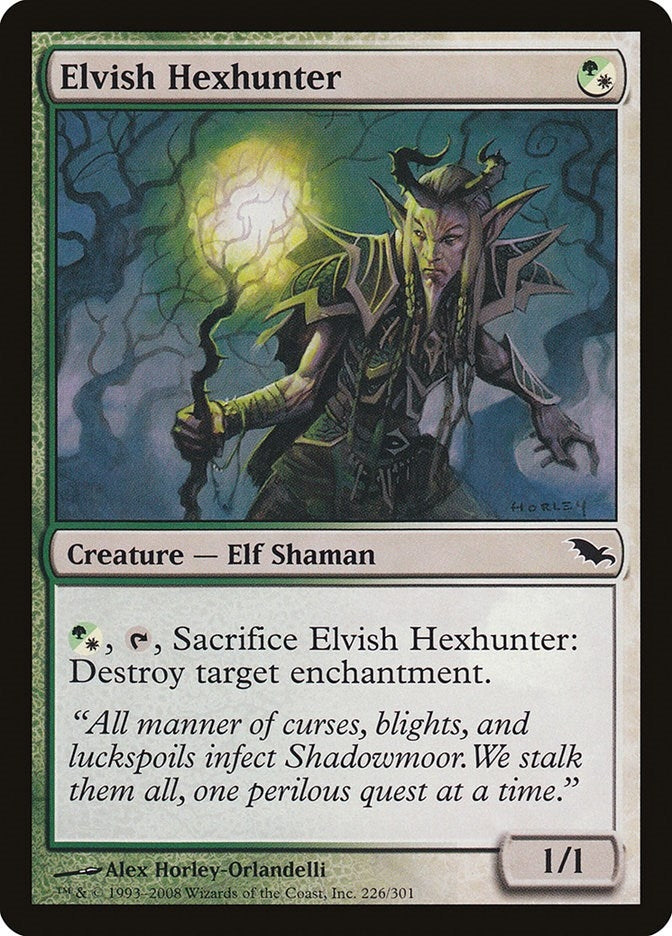 Elvish Hexhunter (226) (Shadowmoor)