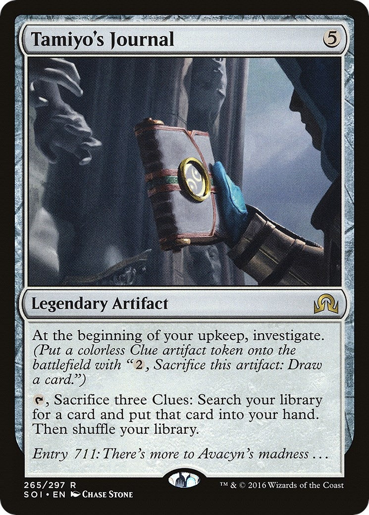 Tamiyo's Journal (Entry 711) (265) (Shadows over Innistrad)