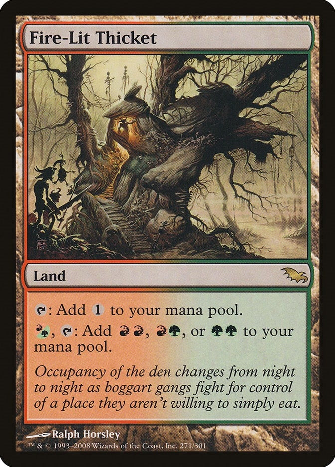Fire-Lit Thicket (271) (Shadowmoor)