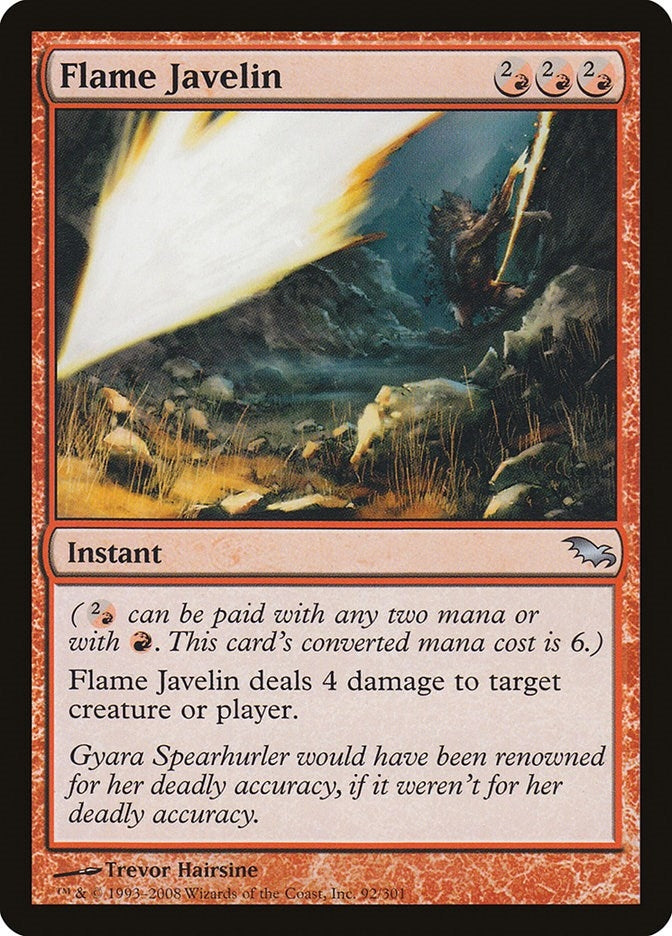 Flame Javelin (92) (Shadowmoor)