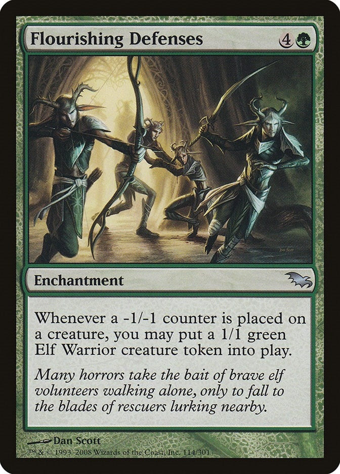 Flourishing Defenses (114) (Shadowmoor)