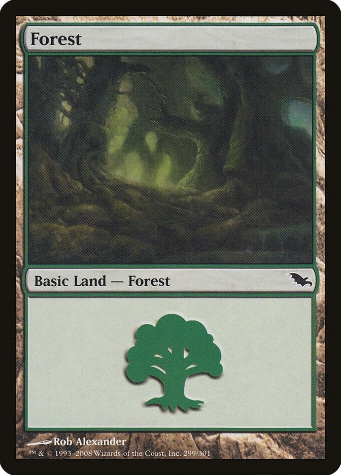 Forest (299) (299) (Shadowmoor)