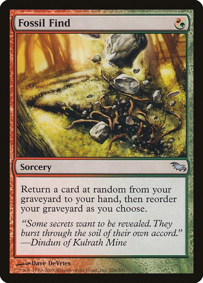 Fossil Find (206) (Shadowmoor)