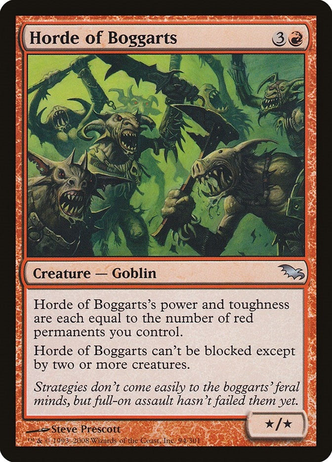Horde of Boggarts (94) (Shadowmoor)