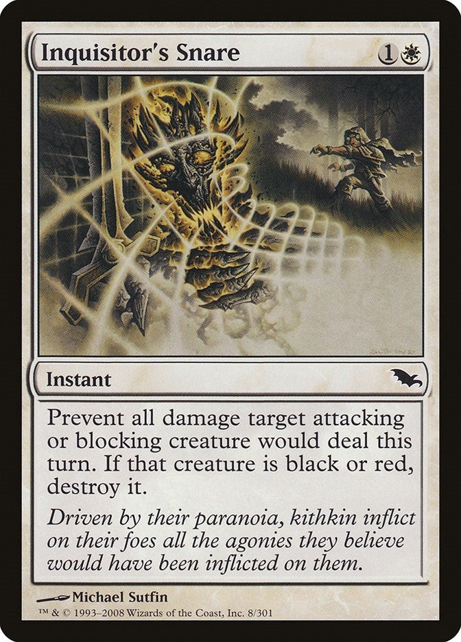 Inquisitor's Snare (8) (Shadowmoor)