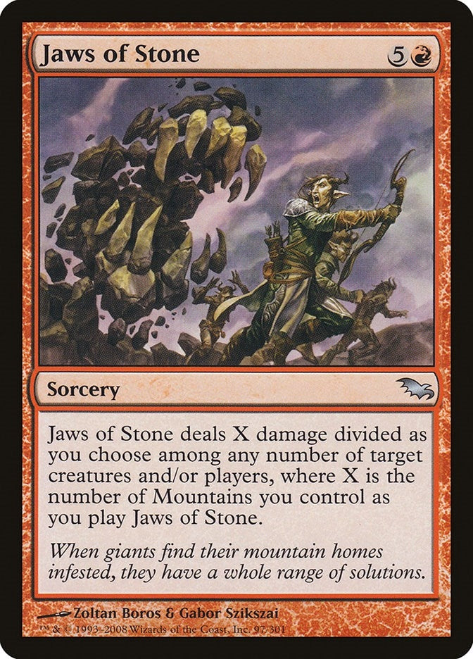 Jaws of Stone (97) (Shadowmoor)