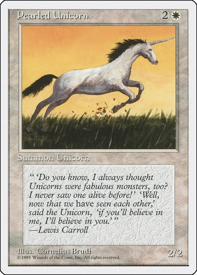Pearled Unicorn (Fourth Edition)