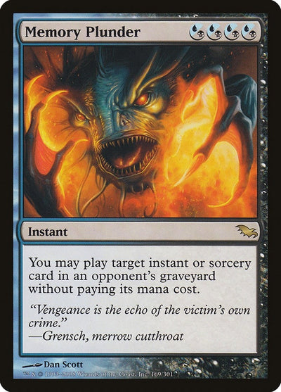 Memory Plunder (169) (Shadowmoor)