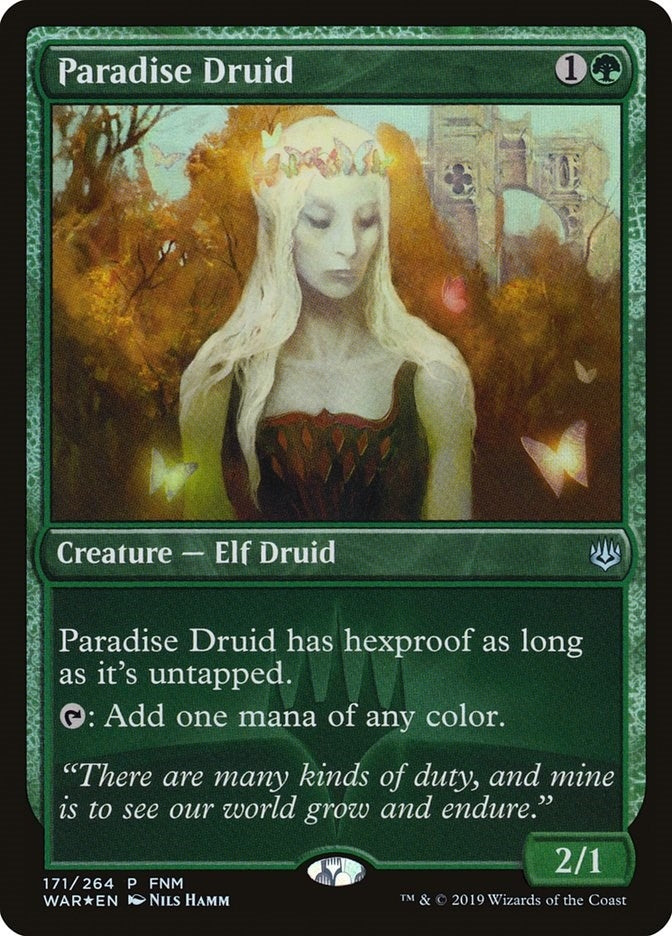 Paradise Druid (171) (FNM Promos)