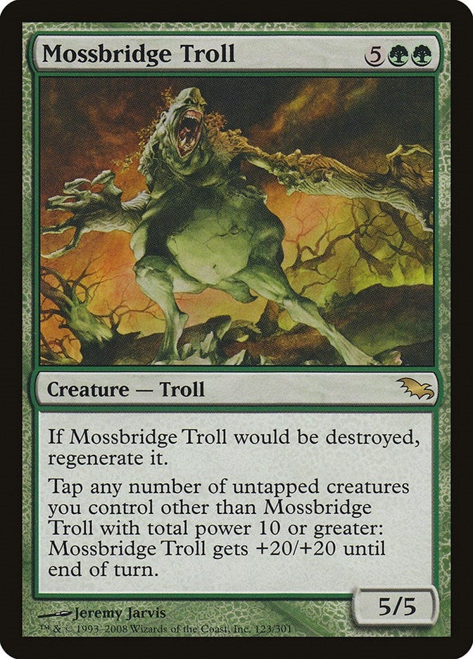 Mossbridge Troll (123) (Shadowmoor)