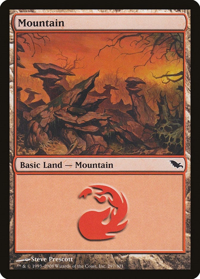 Mountain (297) (297) (Shadowmoor)