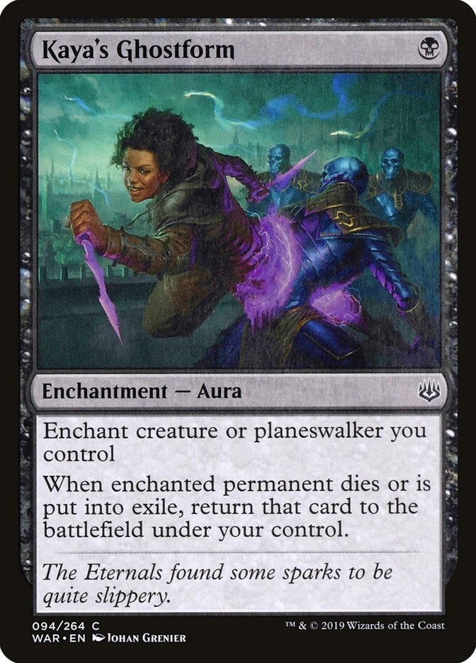 Kaya's Ghostform (94) (War of the Spark)
