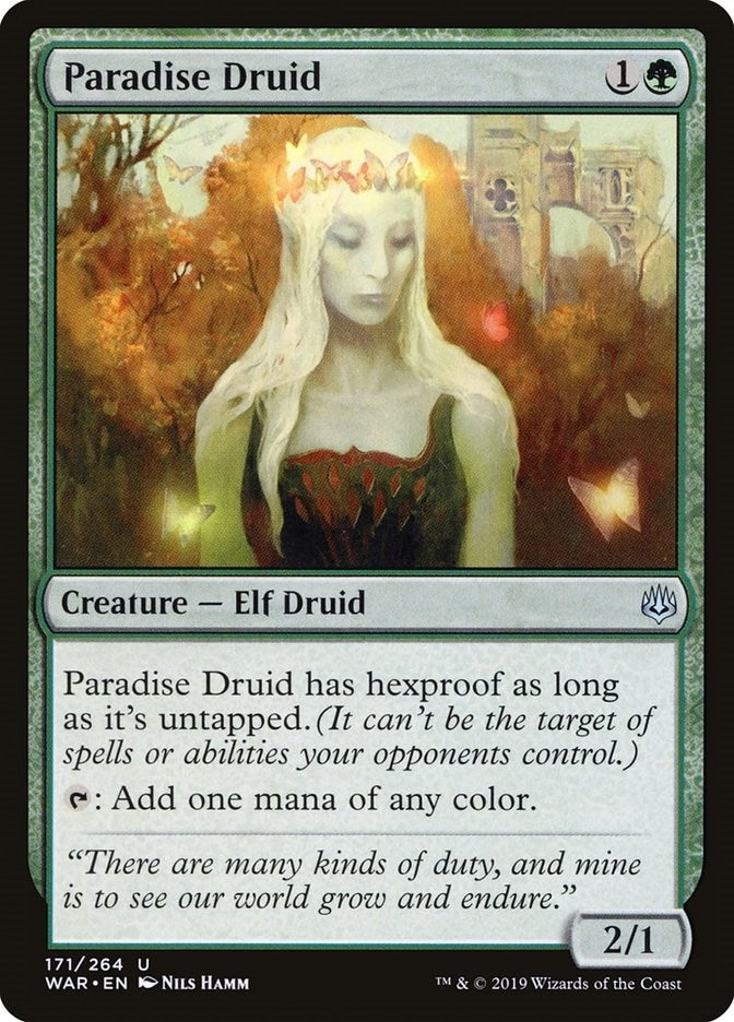Paradise Druid (171) (War of the Spark)