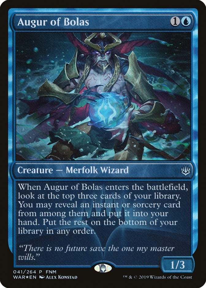 Augur of Bolas (41) (FNM Promos)