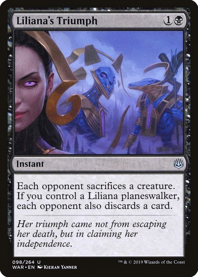 Liliana's Triumph (98) (War of the Spark)