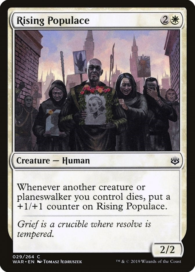 Rising Populace (29) (War of the Spark)