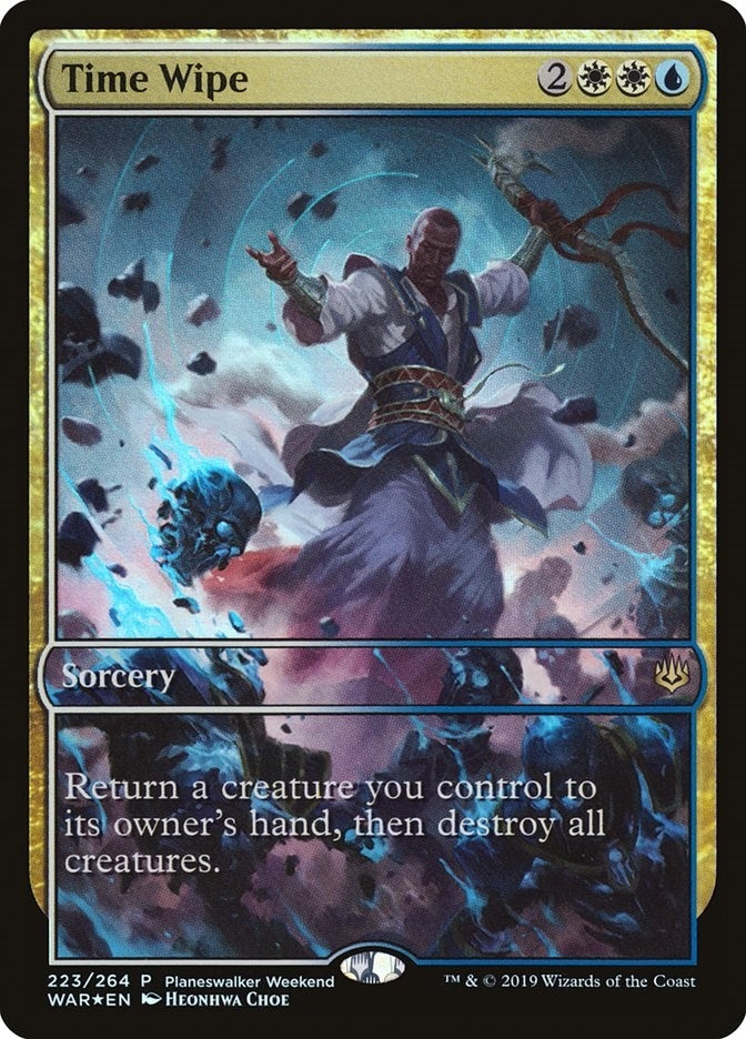 Time Wipe (223) (Planeswalker Event Promos)
