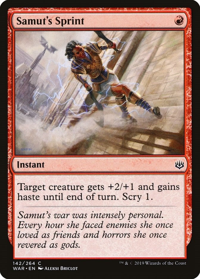 Samut's Sprint (142) (War of the Spark)