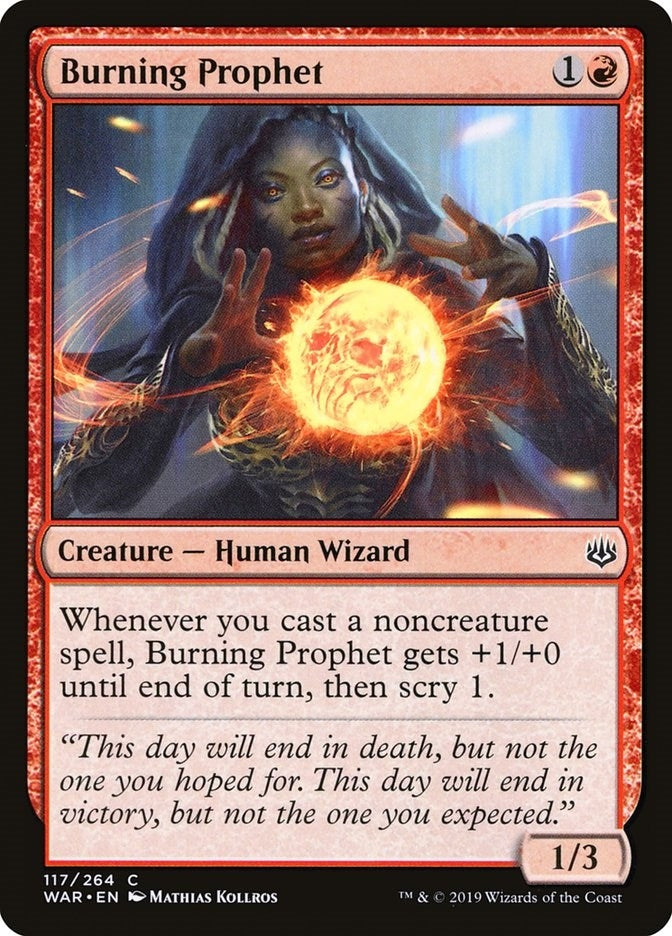 Burning Prophet (117) (War of the Spark)