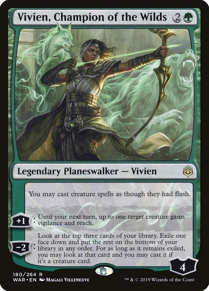Image for Vivien, Champion of the Wilds (180) - Magic: The Gathering