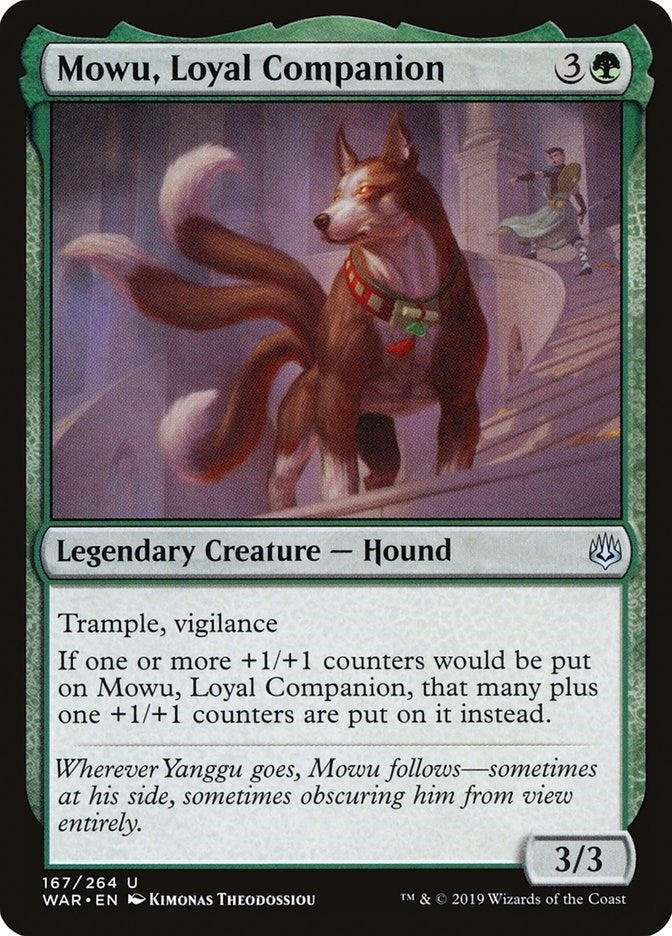 Mowu, Loyal Companion (167) (War of the Spark)