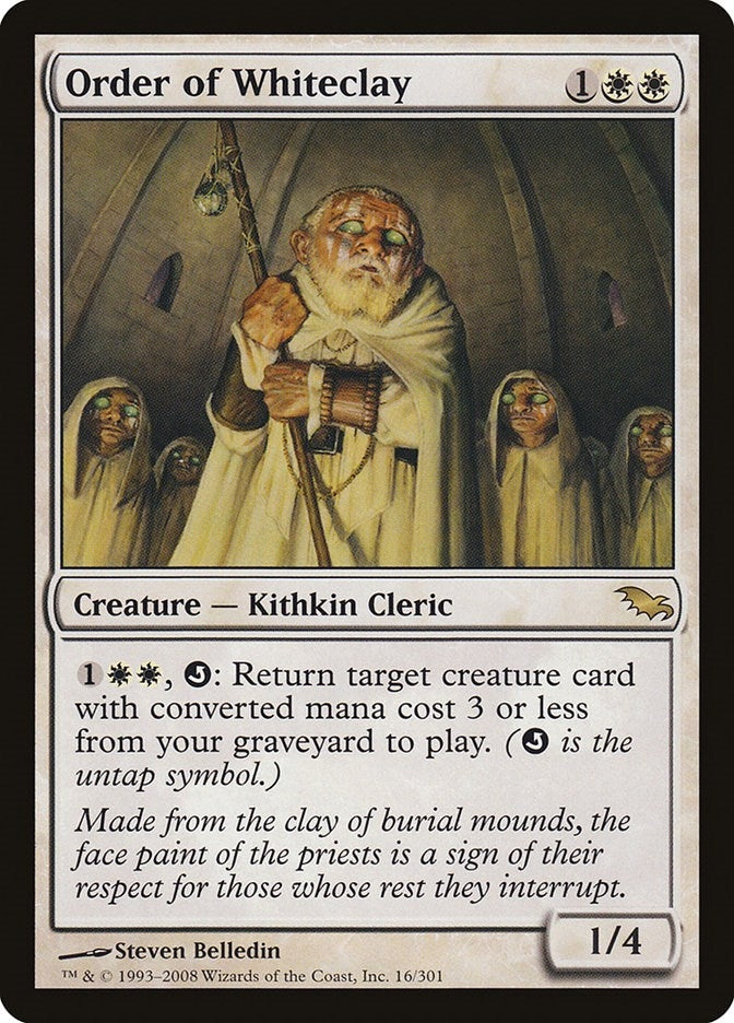 Order of Whiteclay (16) (Shadowmoor)