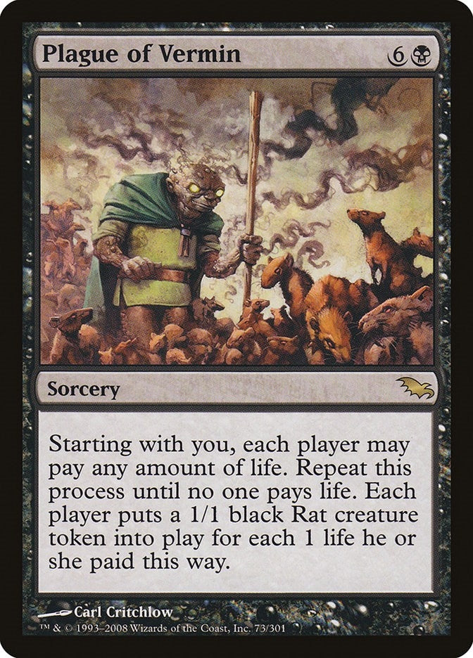 Plague of Vermin (73) (Shadowmoor)