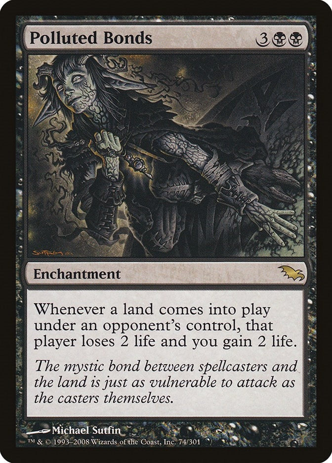 Polluted Bonds (74) (Shadowmoor)