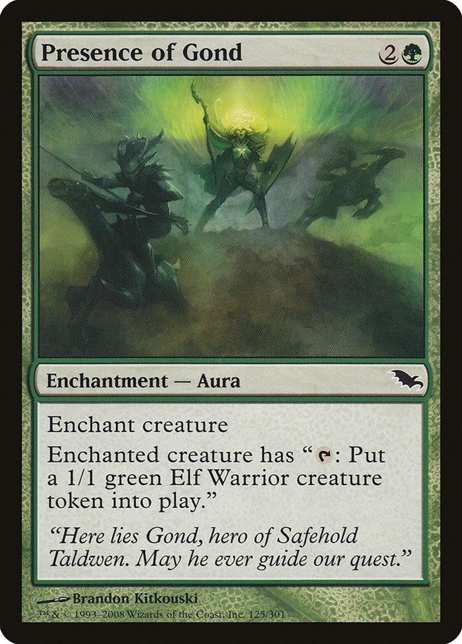 Presence of Gond (125) (Shadowmoor)