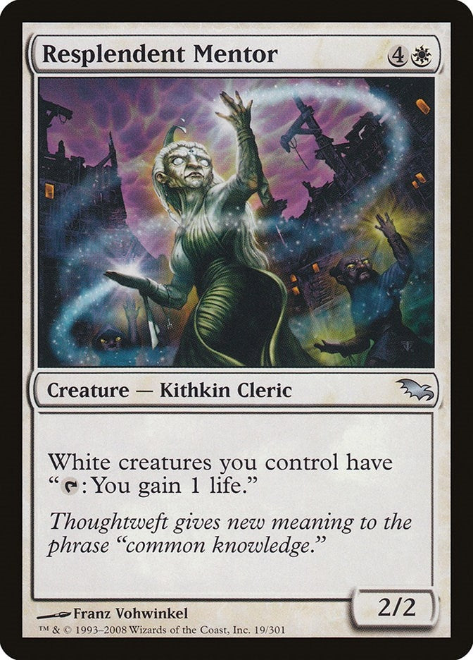 Resplendent Mentor (19) (Shadowmoor)