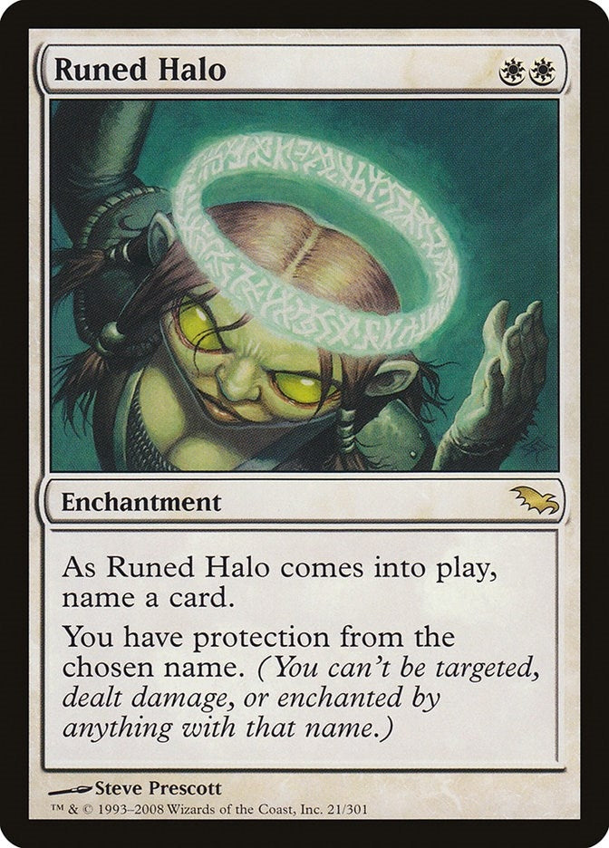 Runed Halo (21) (Shadowmoor)