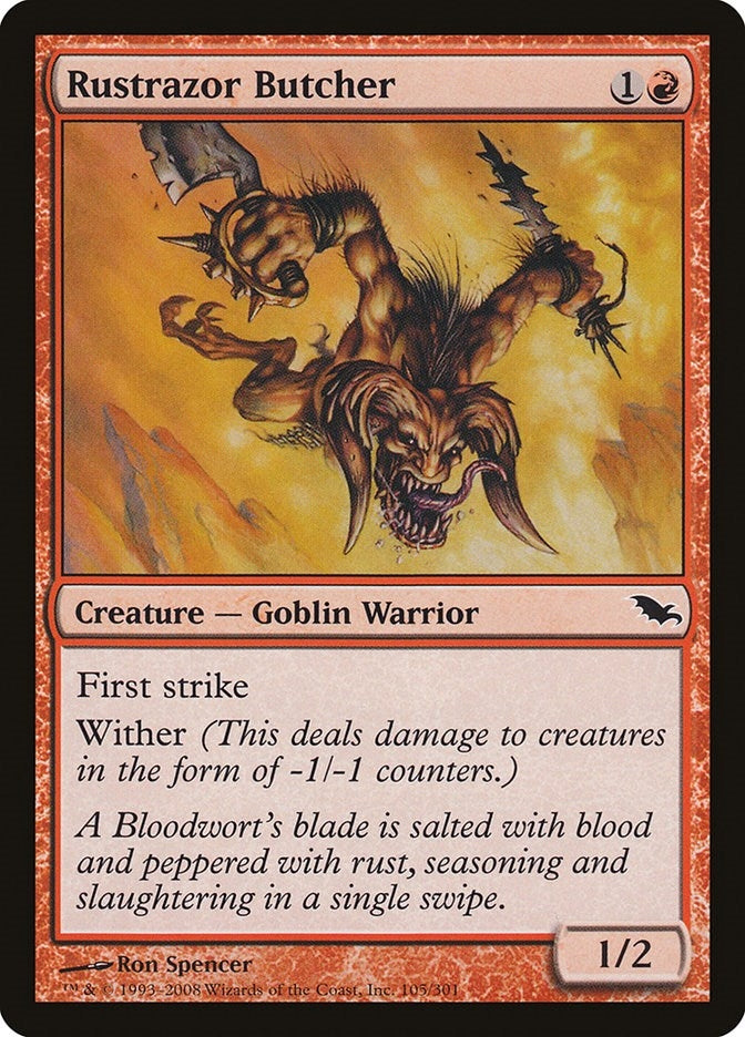 Rustrazor Butcher (105) (Shadowmoor)