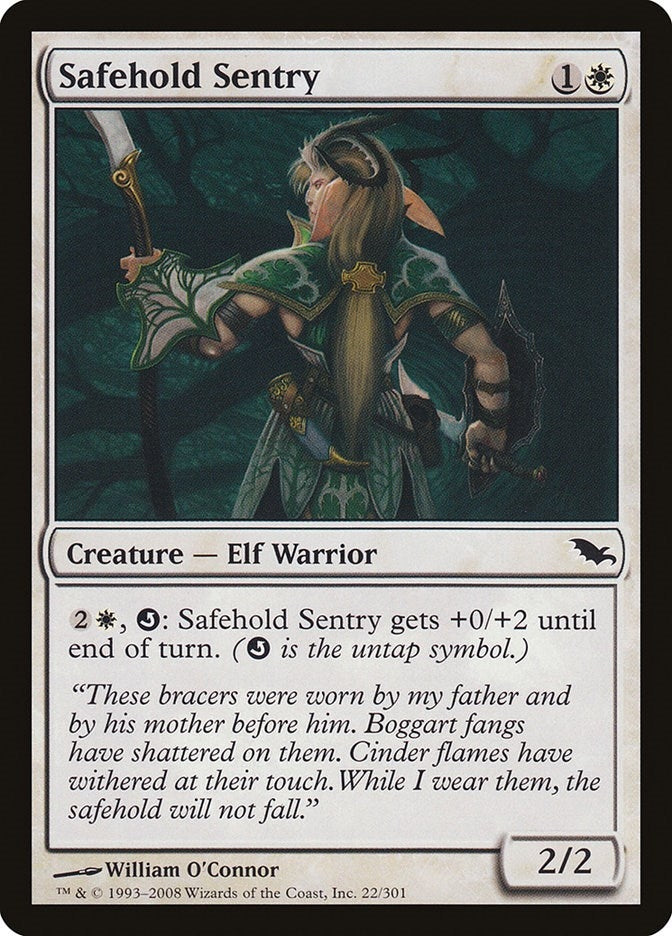 Safehold Sentry (22) (Shadowmoor)